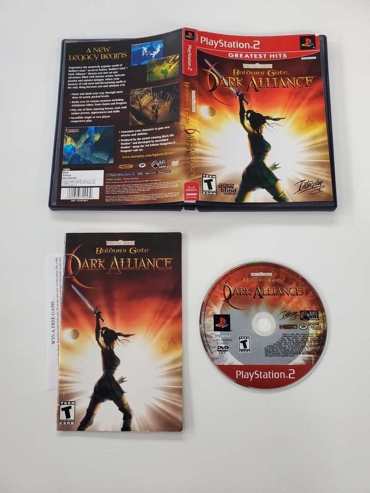 Baldur's Gate: Dark Alliance (Greatest Hits) (CIB)