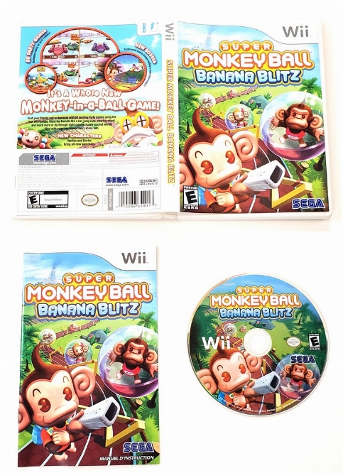 Super Monkey Ball: Banana Blitz (CIB)