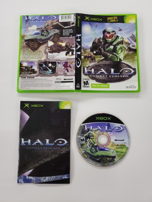 Halo: Combat Evolved (Not for Resale) (CIB)