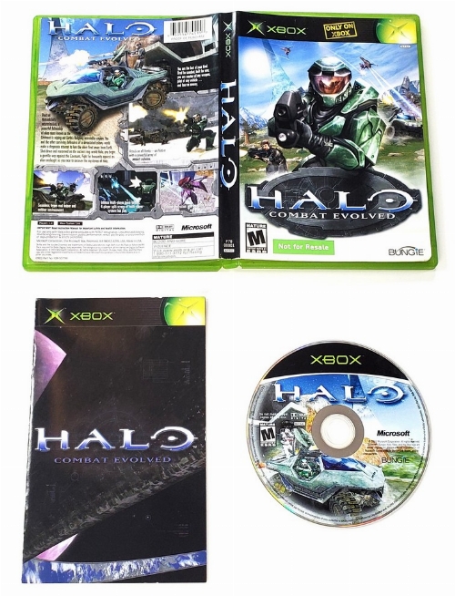 Halo: Combat Evolved (Not for Resale) (CIB)