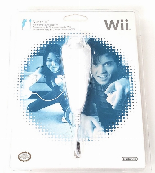 Nintendo Wii White NunChuk (NEW)