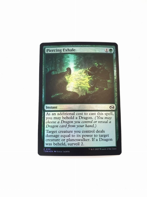 Piercing Exhale (Foil)