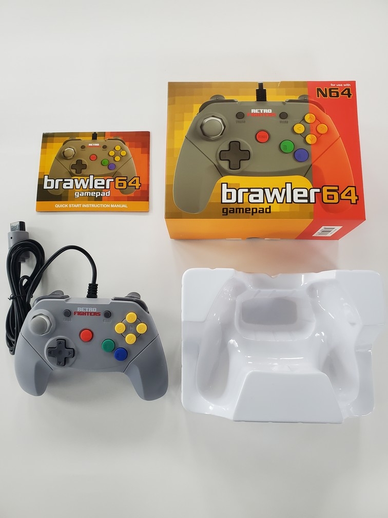 Nintendo 64 Retro Fighters Brawler Controller (CIB)