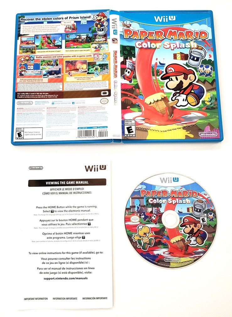 Paper Mario: Color Splash (CIB)