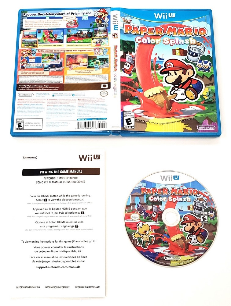Paper Mario: Color Splash (CIB)