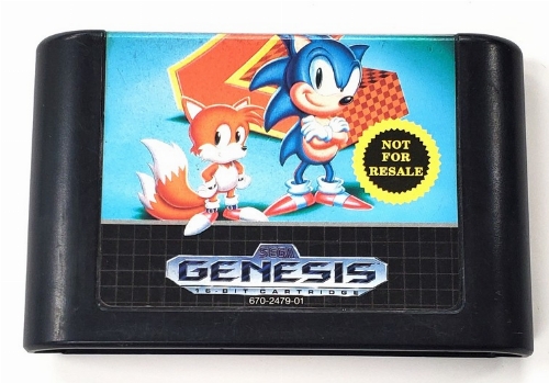 Sonic 2: The Hedgehog (Not for Resale) (C)
