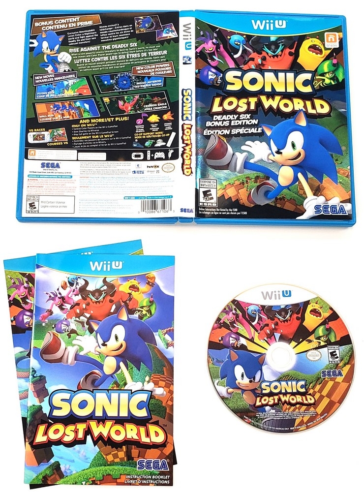 Sonic: Lost World [Deadly Six Bonus Edition] (CIB)