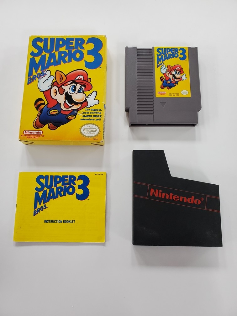 Super Mario Bros. 3 (Left Bros. Print) (CIB)