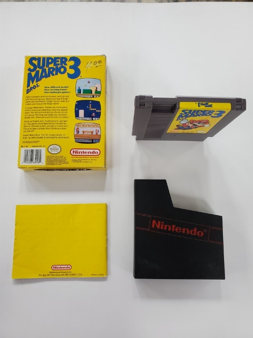 Super Mario Bros. 3 (Left Bros. Print) (CIB)