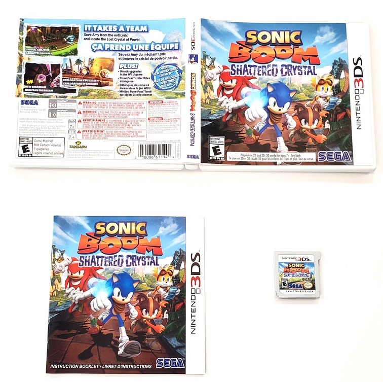 Sonic Boom: Shattered Crystal (CIB)