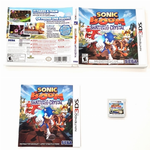 Sonic Boom: Shattered Crystal (CIB)