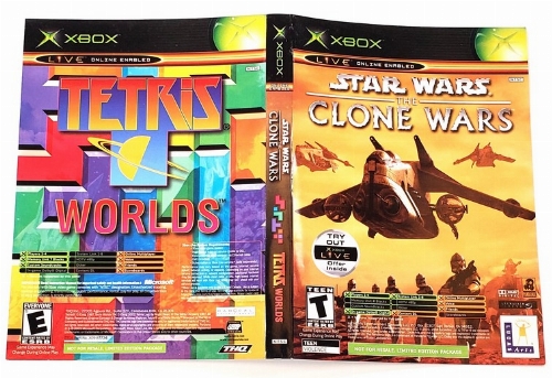 Star Wars: The Clone Wars & Tetris Worlds (Combo) (B)