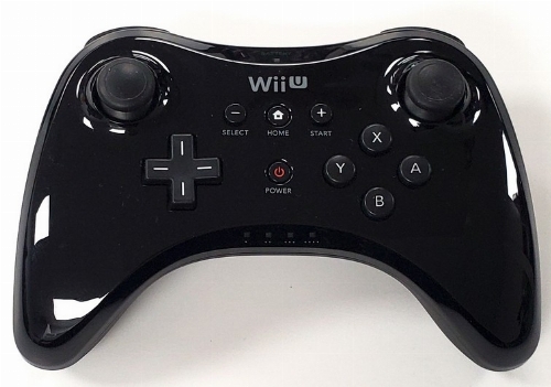 Nintendo Wii U Official Black Pro Controller