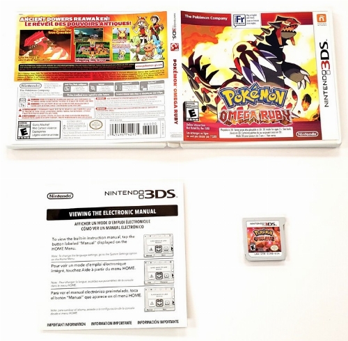 Pokemon: Omega Ruby Version (CIB)