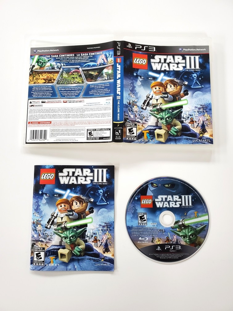 LEGO Star Wars III: The Clone Wars (CIB)