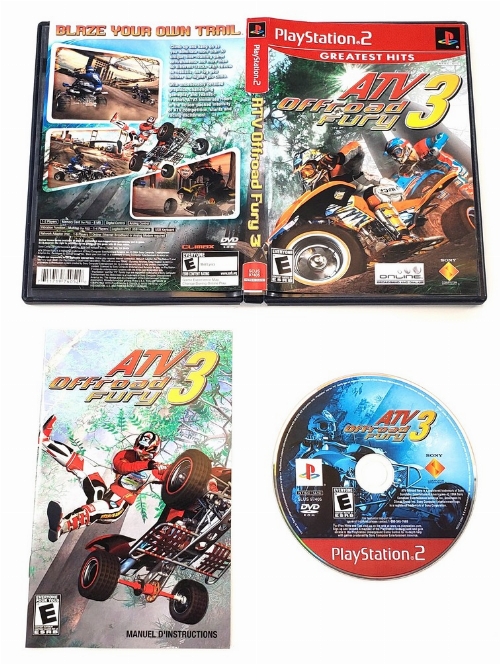 ATV: Offroad Fury 3 (Greatest Hits) (CIB)