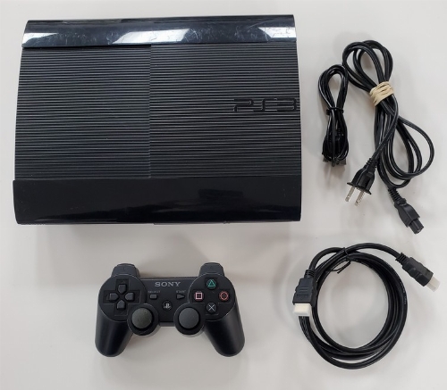 Playstation 3 Super Slim (500GB) Jet Black (Model CECH-4201A)