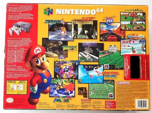 Nintendo 64 - Charcoal (Model NUS-001) (CIB)