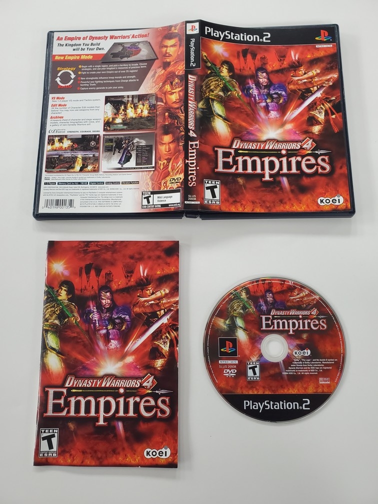 Dynasty Warriors 4: Empires (CIB)