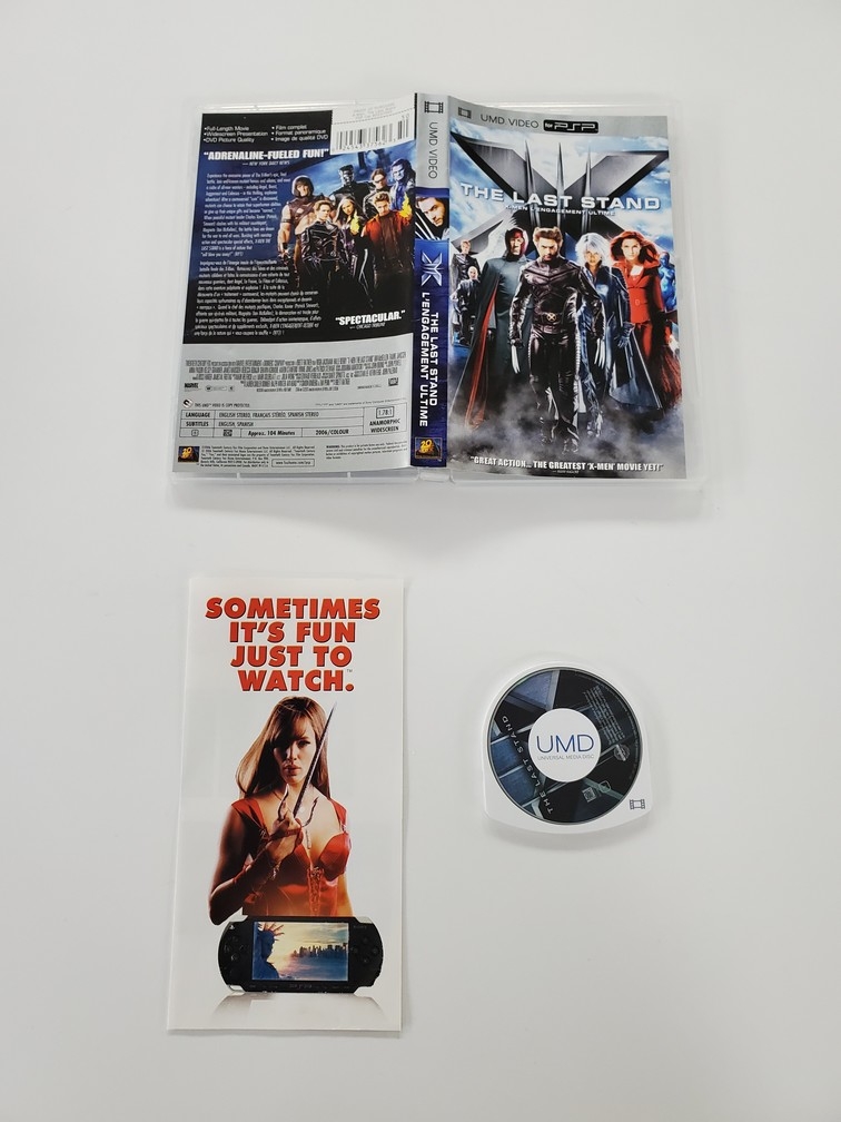 X-Men III: The Last Stand (UMD Video) (CIB)