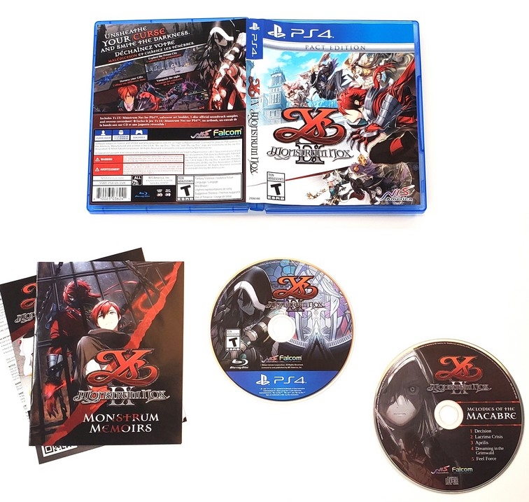 Ys IX: Monstrum Nox [Pact Edition] (CIB)