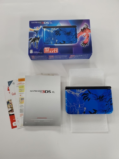 Nintendo 3DS XL: Pokemon X/Y Blue (Limited Edition) (CIB)
