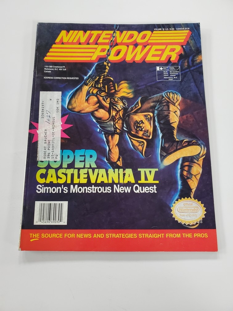 Nintendo Power Issue 32