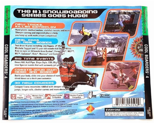 Cool Boarders 4 (Greatest Hits) (B)