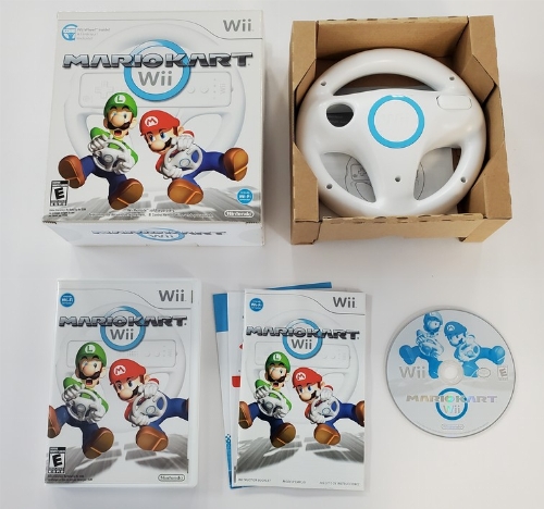 Mario Kart Wii (Wheel Bundle) (CIB)