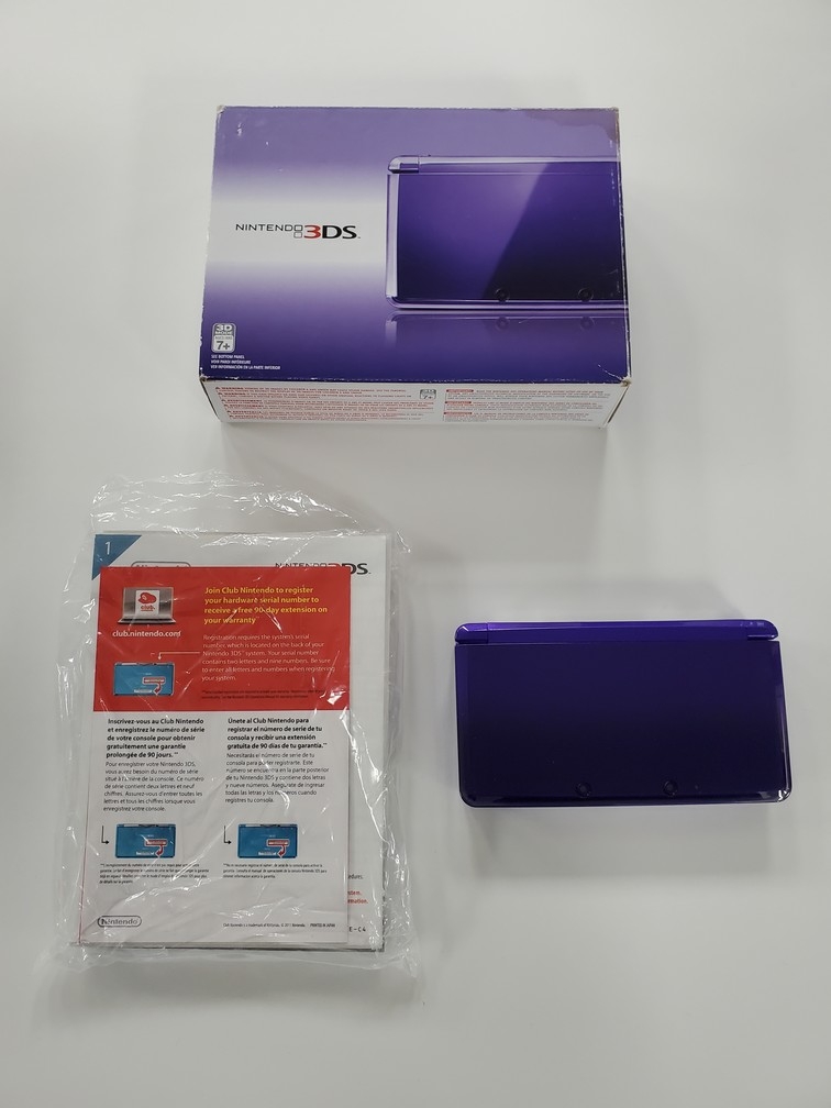 Nintendo 3DS Midnight Purple (CIB)