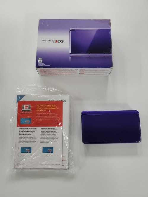 Nintendo 3DS Midnight Purple (CIB)