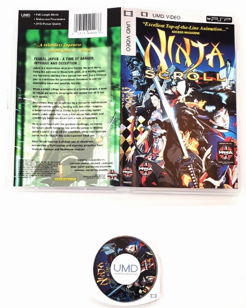 Ninja Scroll (UMD Video) (CIB)