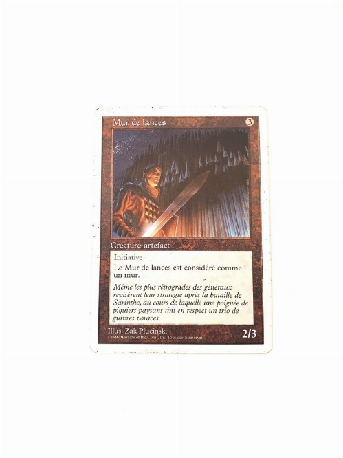 Wall of Spears (Francaise)