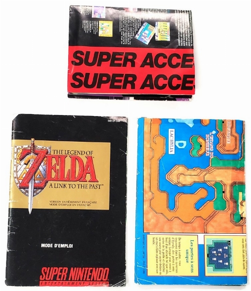 Legend of Zelda: A Link to the Past, The (Map Included) (CAN) (I)