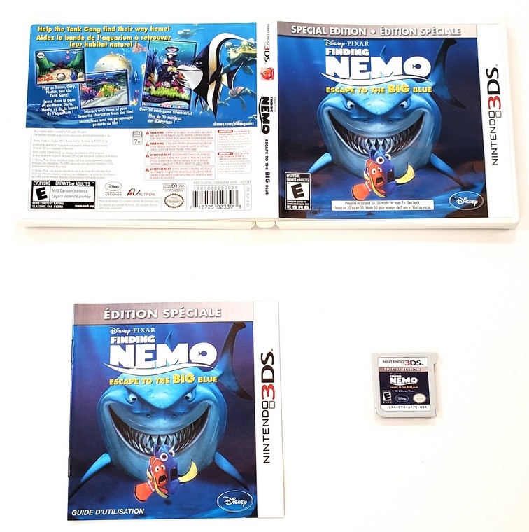Finding Nemo: Escape to the Big Blue (Special Edition) (CIB)