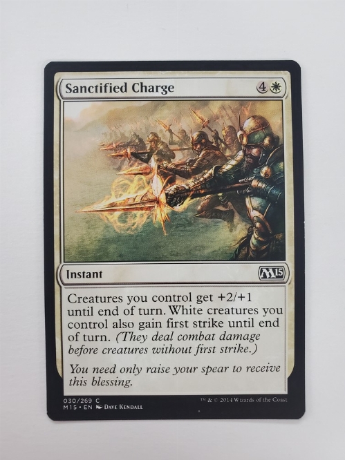 Sanctified Charge