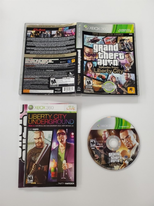 Grand Theft Auto: Episodes from Liberty City [Platinum Hits] (CIB)
