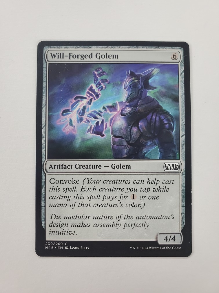 Will-Forged Golem