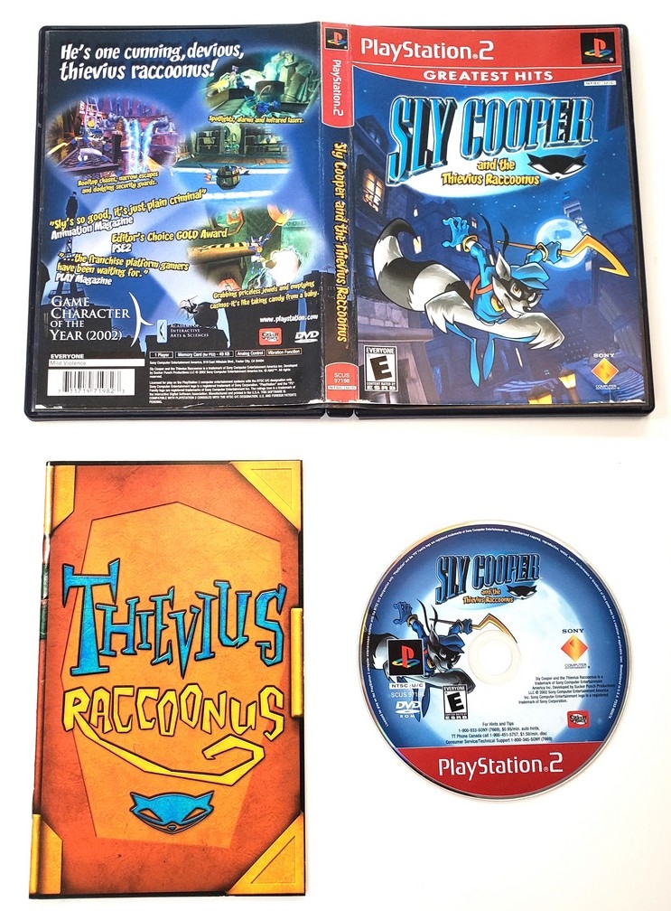 Sly Cooper & The Thievius Raccoonus (Greatest Hits) (CIB)