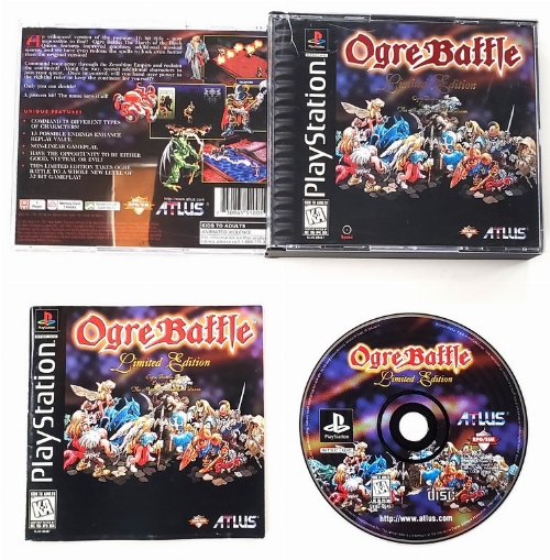 Ogre Battle: Episode Five - The March of the Black Queen (Limited Edition) (CIB)