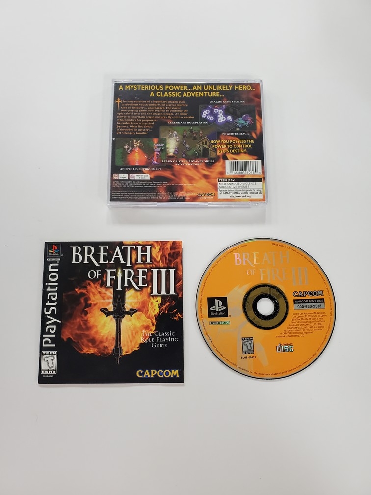 Breath of Fire III (CIB)