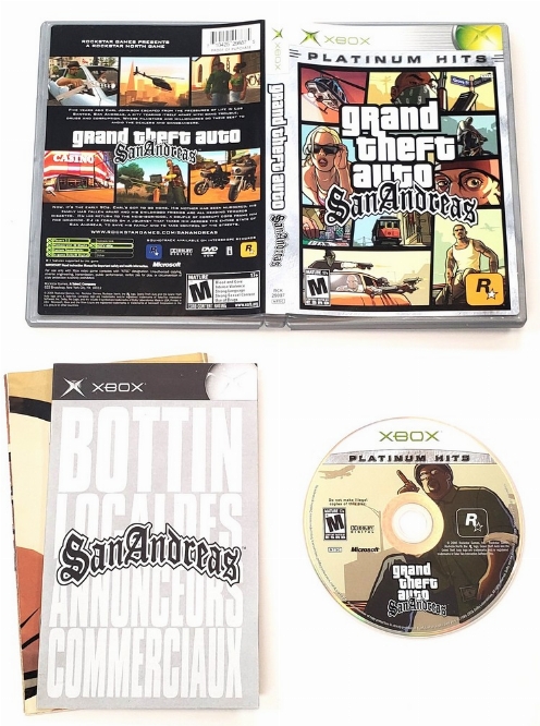 Grand Theft Auto: San Andreas [Platinum Hits] (CIB)
