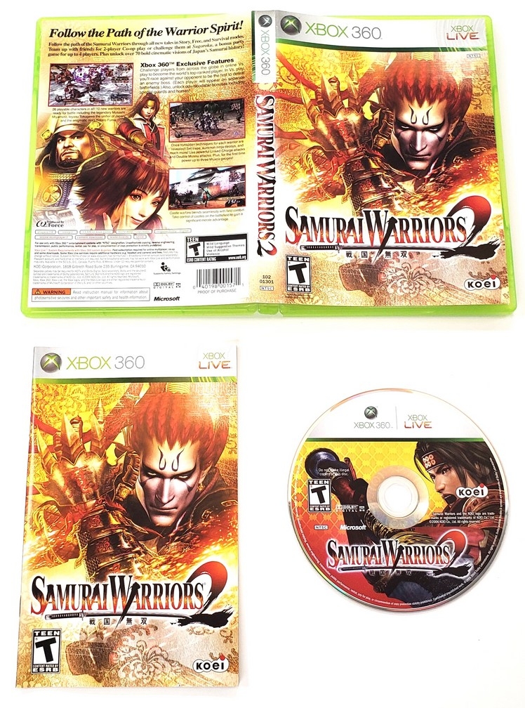 Samurai Warriors 2 (CIB)