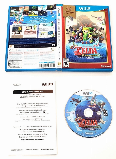 Legend of Zelda: Wind Waker HD, The (Nintendo Selects) (CIB)
