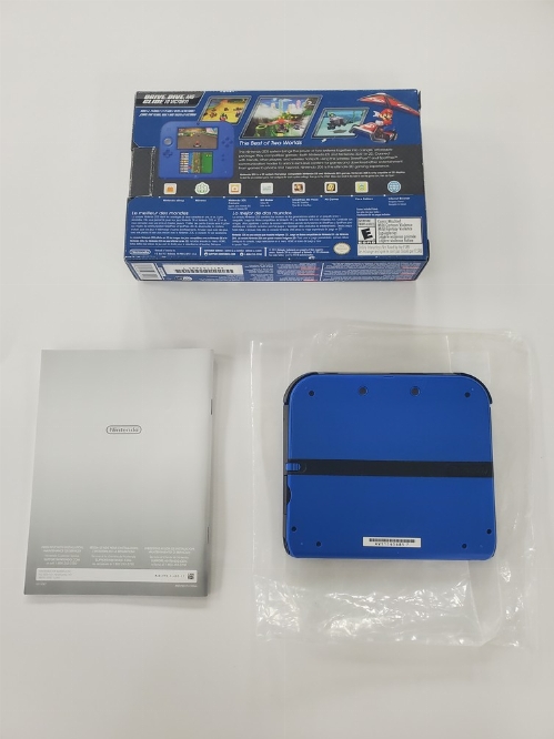 Nintendo 2DS Electric Blue/Black (Mario Kart 7 Bundle) (CIB)