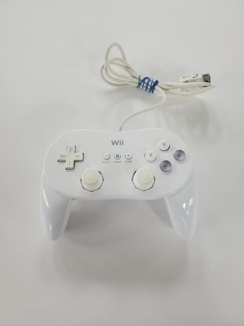 Nintendo Wii White Classic Pro Controller