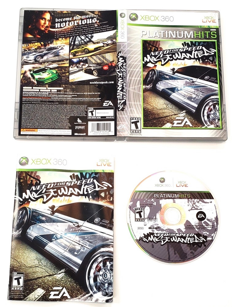 Need for Speed: Most Wanted (Platinum Hits) (CIB)