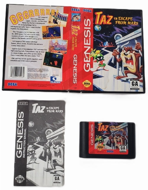 Taz in Escape From Mars (CIB)
