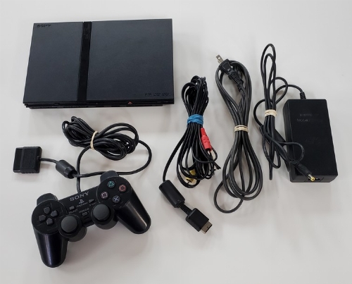 Playstation 2 Slim Black (Model SCPH-77001)