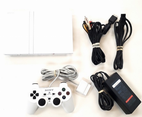 Playstation 2 Slim Ceramic White (Model SCPH-79001)